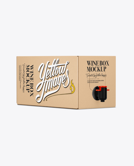 Download Kraft Paper Wine Box Mockup 25 Angle Front View Eye Level Shot Packaging Mockups Perfume Bottle Mockups Psd Free Download PSD Mockup Templates