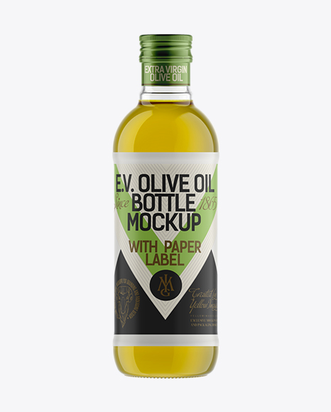 Download Download 500ml Flint Glass Olive Oil Bottle Mockup Object Mockups Free Mockup Templates For Designers Yellowimages Mockups