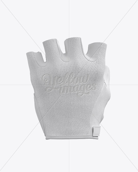 Cycling Glove Mockup - Front View and Backside View in ...