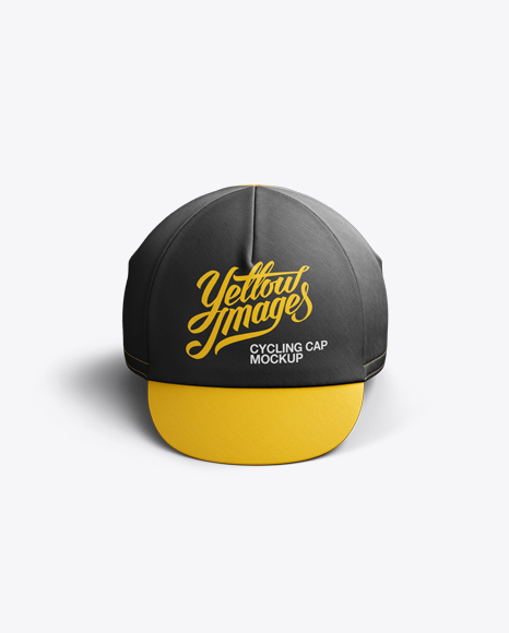 Cycling Cap Mockup Front View Free Outdoor Advertising Psd Mockups Template