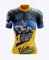 Download Women's Cycling Jersey Mockup - Front View in Apparel ...
