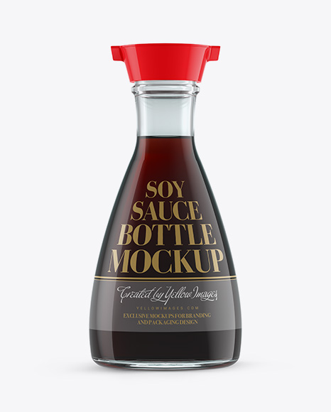 Download Free Mockups Soy Sauce Glass Bottle W/ Dispenser Top Mockup Object Mockups - Download Mockups,Tshirt