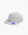 Download Snapback Cap with Sticker Mockup (Left Half Side View) in ...
