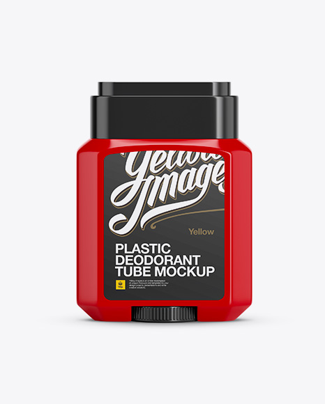 Download Glossy Plastic Deodorant Tube Mockup Packaging Mockups Free Mockups Mockup In Psd File Yellowimages Mockups