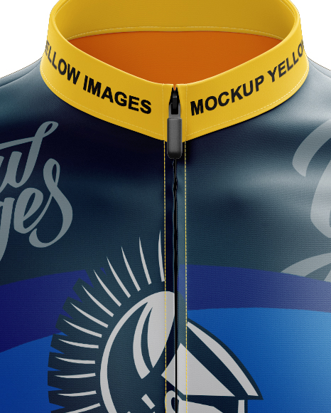 Men's Full Cycling Kit Mockup (Front View) in Apparel ...