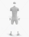 Download Men's Full Cycling Kit Mockup (Back View) in Apparel ...