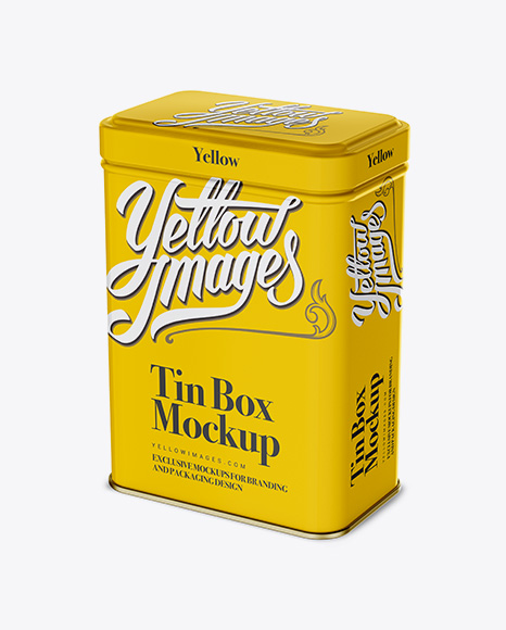 Download Tin Box Mockup Packaging Mockups Free Psd Mockups Freebiesbug 3D SVG Files Ideas | SVG, Paper Crafts, SVG File