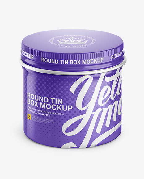 Download Download Glossy Round Tin Box Mockup High Angle Shot Object Mockups Mockups Psd Best Templates Free Yellowimages Mockups