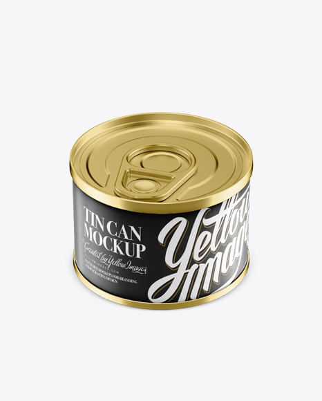 Download 60g Tin Can With Metal Rim Psd Mockup Free Downloads 27284 Photoshop Psd Mockups PSD Mockup Templates