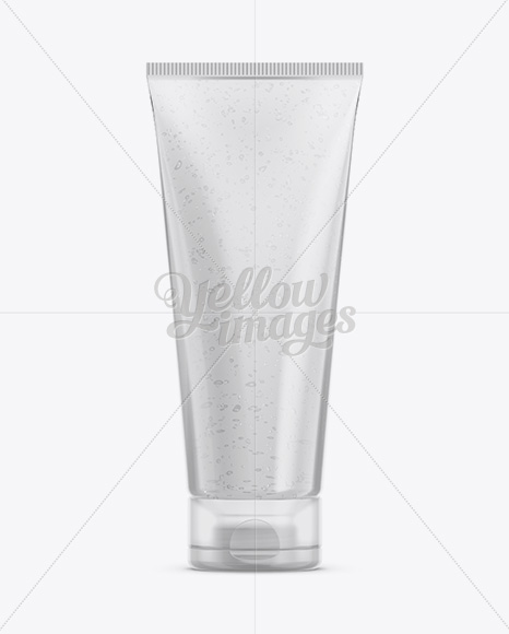 Download Clear Plastic Face Wash Tube Mockup in Tube Mockups on ...