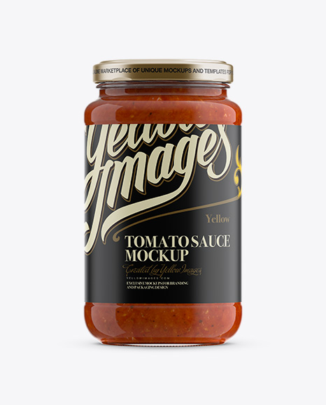 Download Tomato Sauce Jar Mockup Packaging Mockups Psd Templates For Visiting Card PSD Mockup Templates