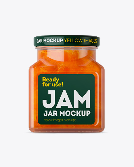 Download Glass Apricot Jam Jar Mockup Packaging Mockups Mockups Meaning In Urdu PSD Mockup Templates