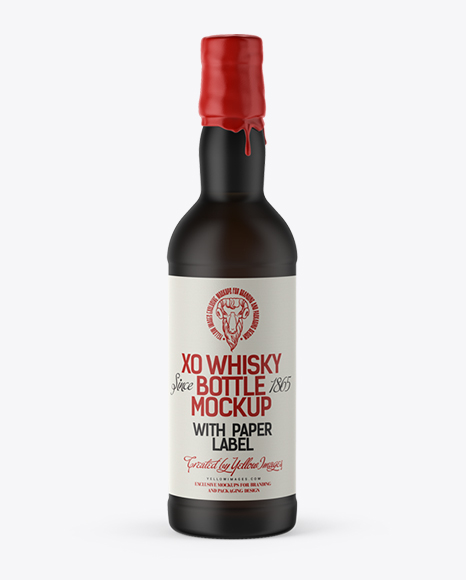 Download Black Matte Whisky Bottle With Wax Top Psd Mockup Free Psd Mockups Wedding Invitation Download PSD Mockup Templates