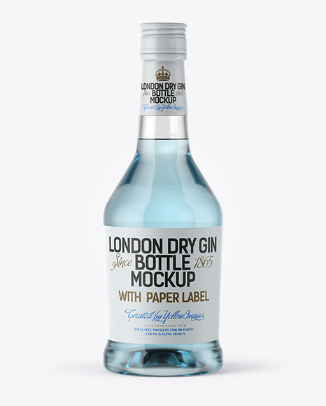 Download Clear Glass Gin Bottle Mockup Free Mockup Template Download Yellowimages Mockups