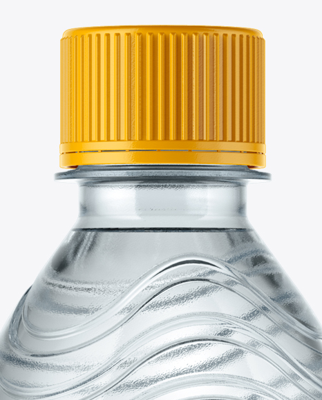 Download PET Water Bottle Mockup in Bottle Mockups on Yellow Images Object Mockups