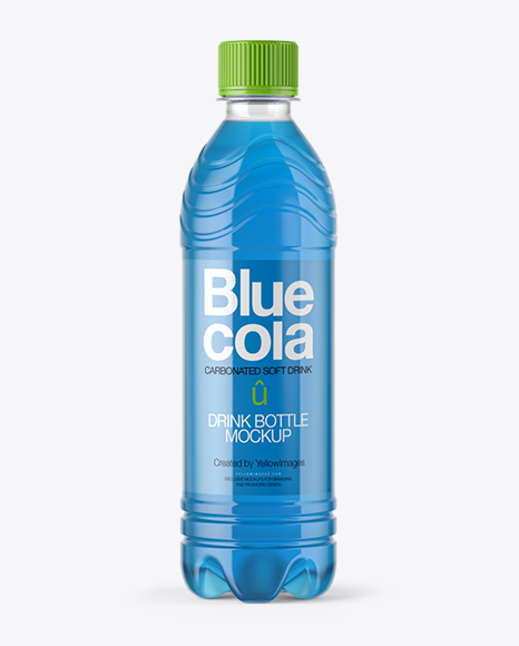 Download Pet Bottle With Blue Cola Mockup Free Logo Mockups Design New Update Today PSD Mockup Templates