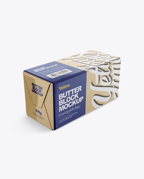 Download Download Psd Mockup 250g Butter Butter Block Butter Stick Dairy Foil Foil Wrap Food Mockup Gloss PSD Mockup Templates