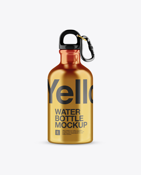 Download 330ml Metallic Sport Bottle With Carabiner Psd Mockup Front View Mockup Psd 68579 Free Psd File Templates Yellowimages Mockups