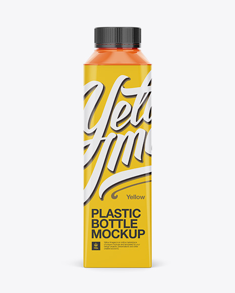 Download 1l Glossy Bottle Psd Mockup Front View Download Mockups Templates PSD Mockup Templates