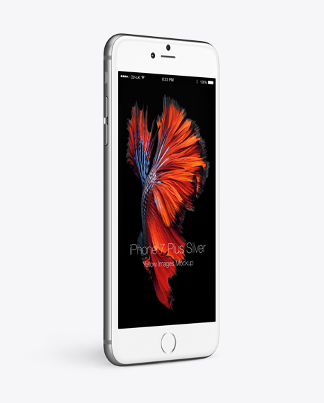 Download Apple Iphone 7 Plus Silver Psd Mockup Front Back Halfside Views Free Download Mockup Psd PSD Mockup Templates