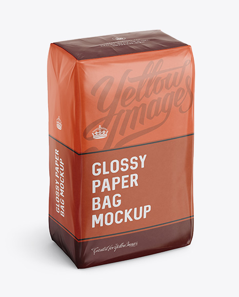 Download Download Glossy Paper Bag Mockup Halfside View High Angle Shot Object Mockups Free Mockups Psd Templates Yellowimages Mockups