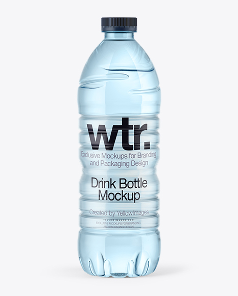 Free 750ml Blue Water Bottle Mockup New Packaging Mockups Free Templates Downloads