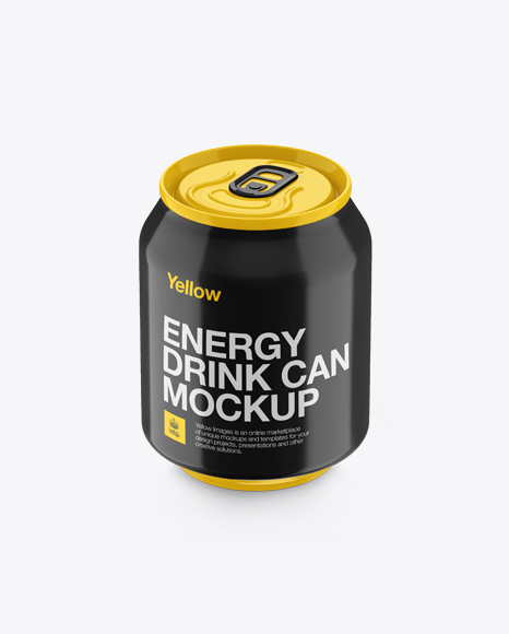 Download 250ml Aluminium Can With Glossy Finish Mockup High Angle Shot Packaging Mockups Free Packaging Mockups Template Creativebooster Yellowimages Mockups