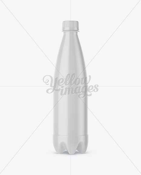 Download 500ml Glossy Plastic Bottle Mockup Front View In Bottle Mockups On Yellow Images Object Mockups PSD Mockup Templates