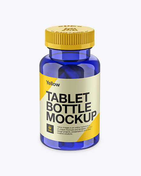 Download Free Psd Mockup Blue Pill Bottle Mockup High Angle Shot Object Mockups Free Download Design 548794 Psd Bok Mockup PSD Mockup Templates