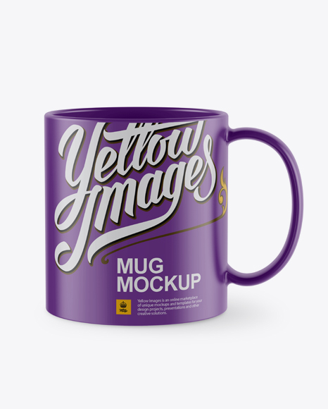 Matte Mug PSD Mockup