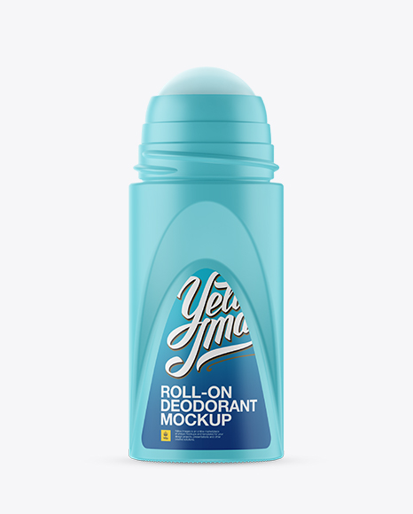 Download Plastic Matte Roll On Deodorant Mockup Object Mockups Freepik Psd Template Free