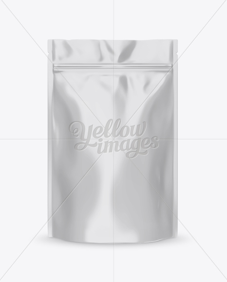 Download Glossy Stand-up Pouch Mockup - Front View in Pouch Mockups ... Yellowimages Mockups