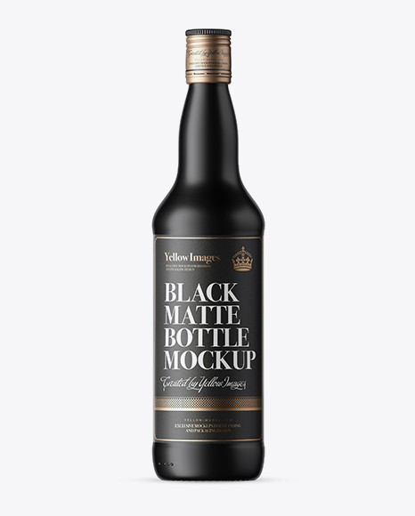 Download Download Psd Mockup 0 7l 0 7l Bottle 700ml 700ml Bottle 70cl 70cl Bottle Alcohol Black Yellowimages Mockups