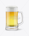 Download Pilsner Beer Mug Mockup in Cup & Bowl Mockups on Yellow Images Object Mockups