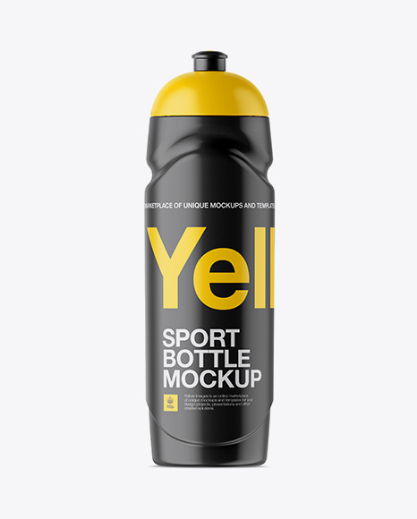 Download Matte Sport Bottle Mockup - Front View - Free Mockup Psd Clothing | All Free Mockups