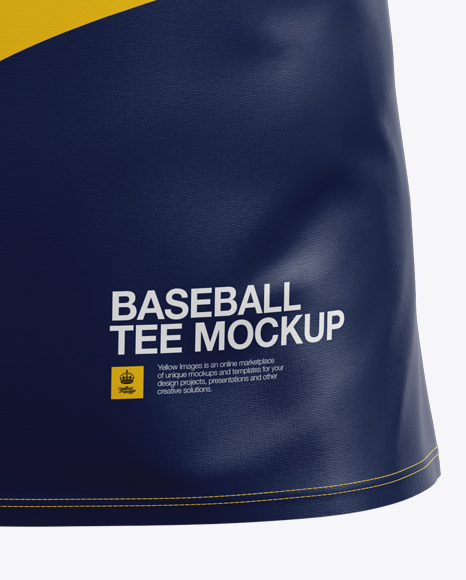 Download Men's Baseball T-Shirt Mockup - Front View in Apparel ...