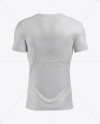 Download Men's Baseball T-Shirt Mockup - Back View in Apparel ...
