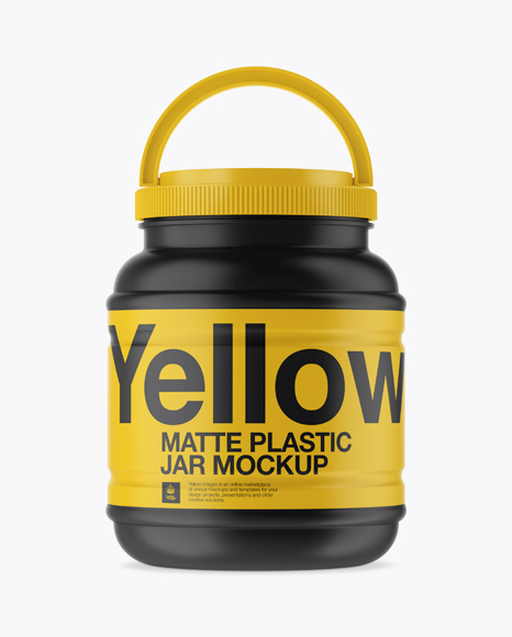 Download Glossy Plastic Jar With Handle Mockup 4 59lb Protein Jar Mockup 2lb Matte Protein Jar Mockup Yellowimages Mockups