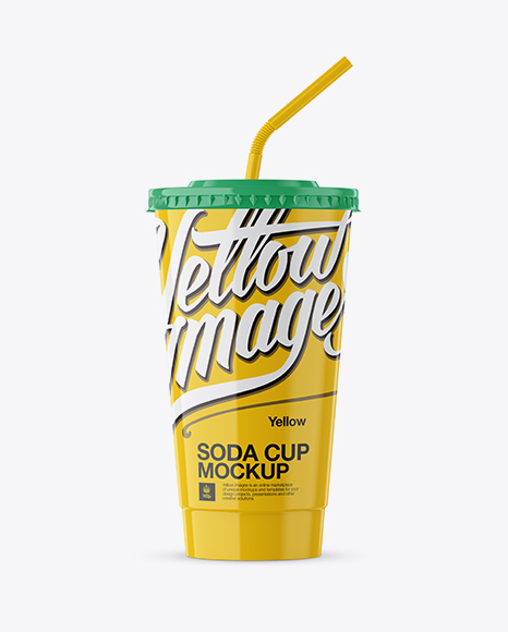 Download Glossy Plastic Soda Cup Mockup in Cup & Bowl Mockups on ... Yellowimages Mockups