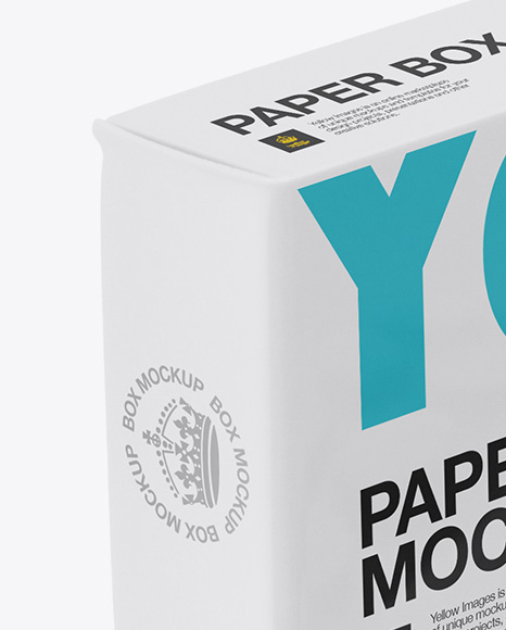 Download Tablet Blisters & Paper Box Mockup - Half Side View in Box ... Yellowimages Mockups