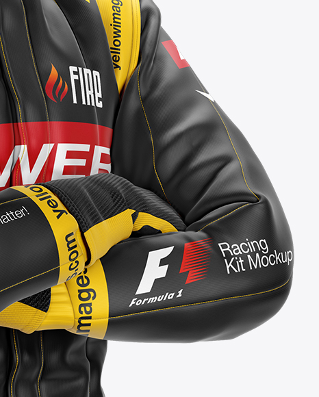 Download F1 Racing Kit Mockup - Half Side View in Apparel Mockups ...