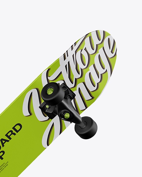 Download Skateboard Mockup - Back Half Side View in Vehicle Mockups ...