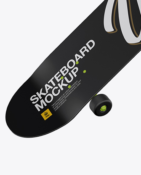 Download Skateboard Mockup - Half Side View in Vehicle Mockups on ...