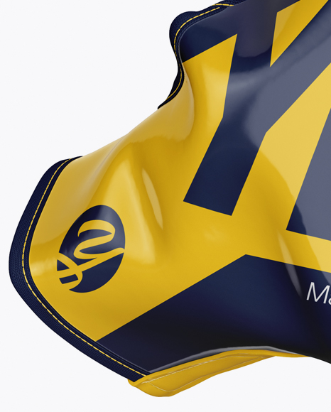 Download American Football Gloves mockup (Crossed) in Apparel ...