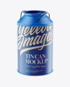 Download Matte Tin Can Mockup - Half Side View in Can Mockups on ... Yellowimages Mockups