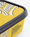 Download Matte Plastic Container Mockup - Half Side View (High ... Yellowimages Mockups