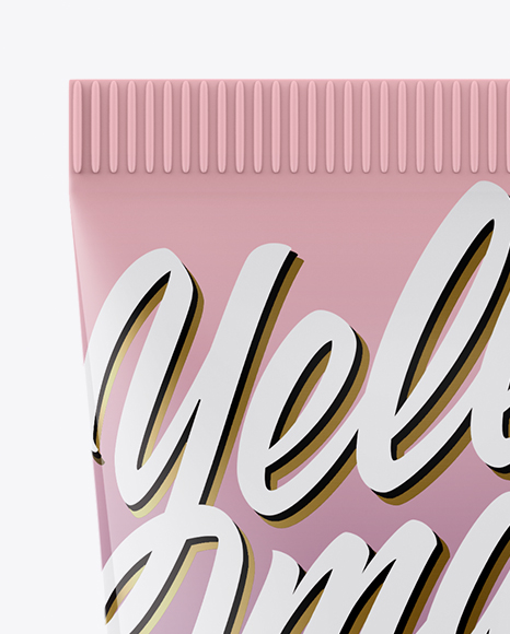 Download Glossy Plastic Cosmetic Tube Mockup - Front View in Tube ... Yellowimages Mockups