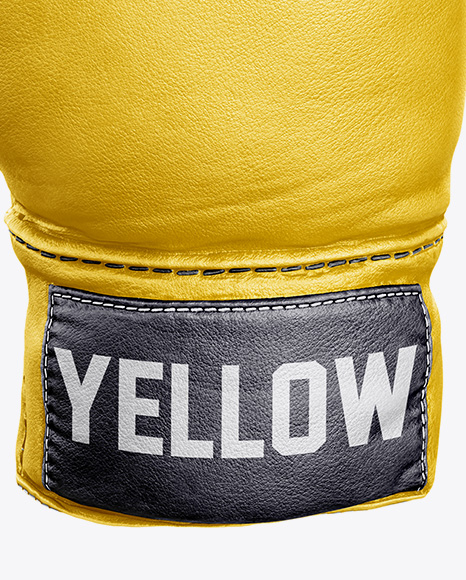 Download Boxing Glove Mockup - Front View in Apparel Mockups on ...