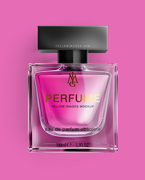 Download Perfume Bottle Mockup - Top View in Bottle Mockups on ... Yellowimages Mockups
