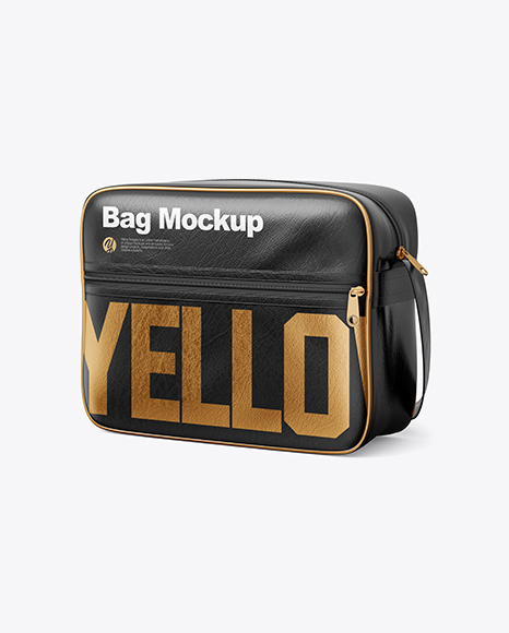 Download Shoulder Bag Mockup - Half Side View in Apparel Mockups on ...